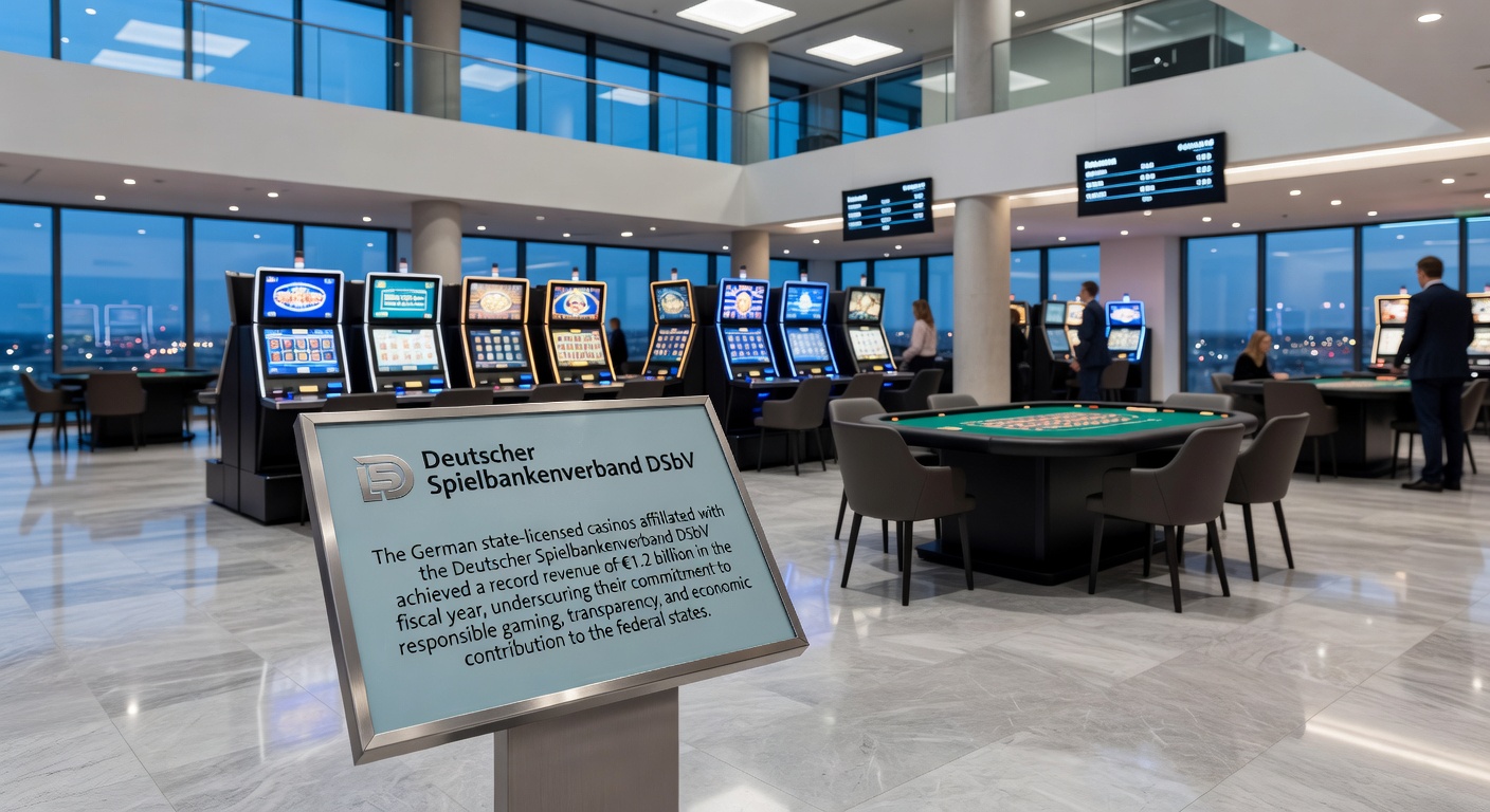 Kerstin Kosanke bei der Pressekonferenz in Potsdam, umgeben von DSbV-Vertretern und Grafiken zu den Rekordzahlen